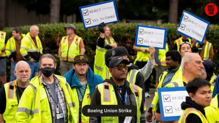 Boeing Union Strike