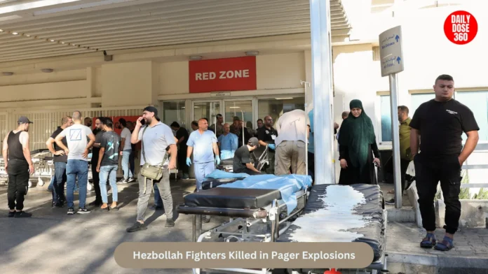 Hezbollah Fighters Killed In Pager Explosions